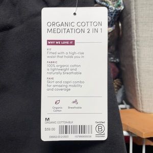 New with tags Athleta 2 in 1 leggings